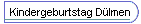 Kindergeburtstag D�lmen